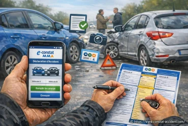 Déclarer un accident avec e-constat MMA : comment faire simplement ?