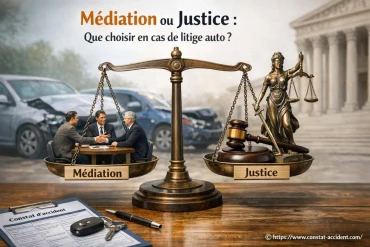 Médiation ou justice : que choisir en cas de litige auto ?
