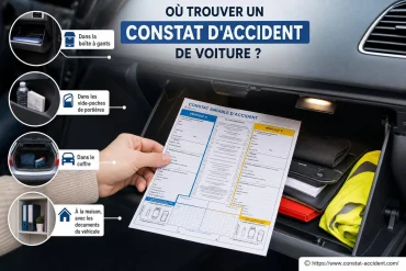 Où trouver un constat d'accident de voiture facilement ?