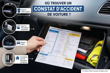 Où trouver un constat d'accident de voiture facilement ?