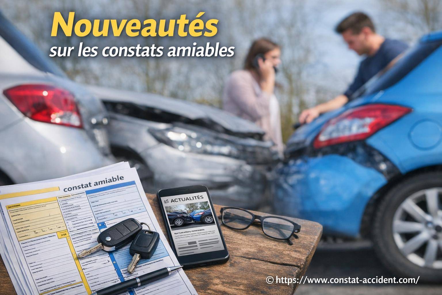 Nouveautés sur les constats amiables