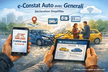 E-constat auto avec Generali : comment simplifier votre déclaration d'accident