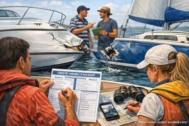 Constat d’accident impliquant un bateau : comment bien procéder ?