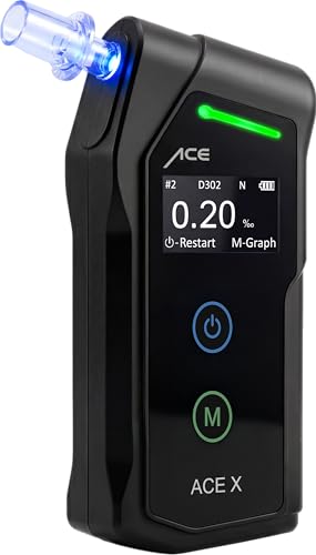 ACE X Éthylotest Électronique - Usage Personnel Testeur dalc