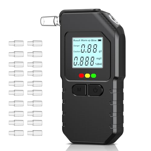 Yeerain Ethylotest Electronique à Double Capteur Capteurs, A