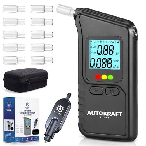Autokraft Tools - Ethylotest Electronique homologué - Martea